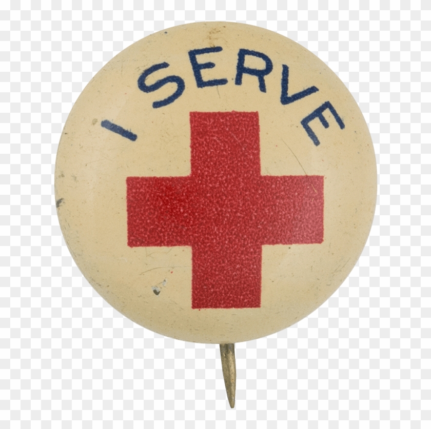 I Serve Red Cross - Emblem Clipart