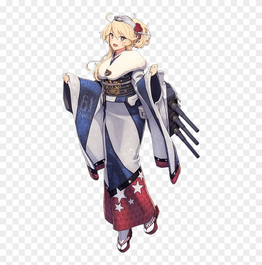 View Samegoogleiqdbsaucenao Iowa New Year 2017 , - Kancolle Iowa New Year Clipart #5347497