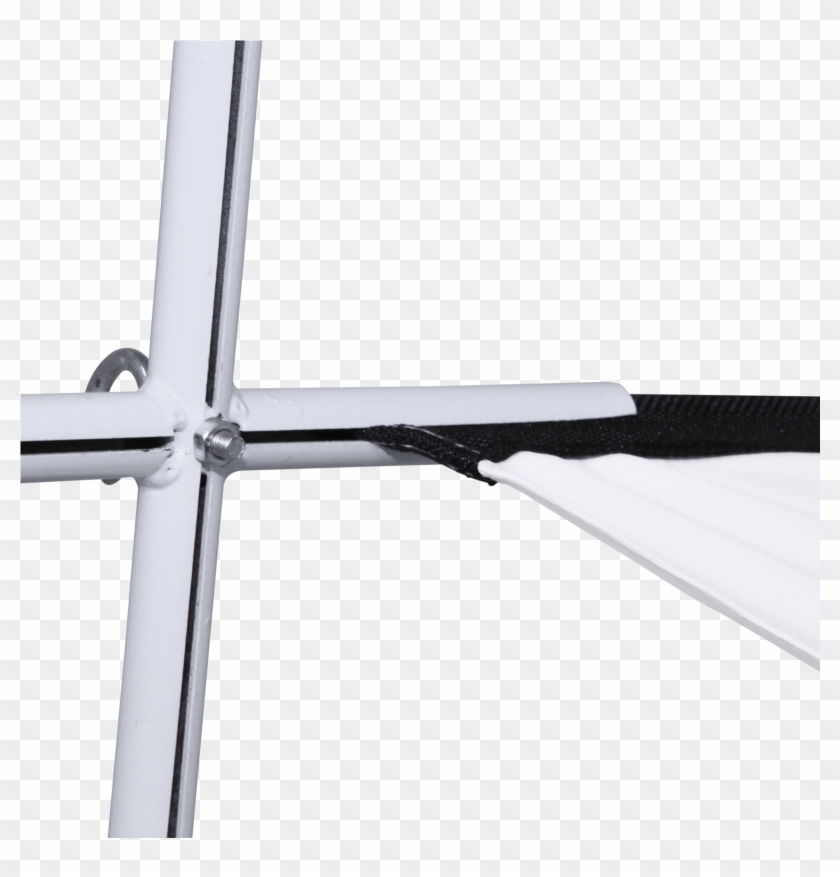 After The Fiberglass Poles Have Been Inserted, The - Cross Clipart #5347696
