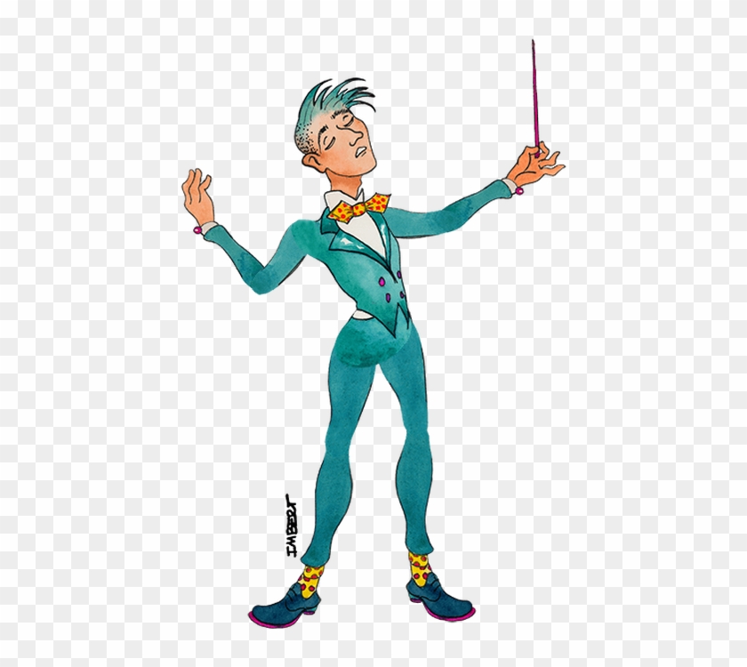 Conductor - Cartoon Clipart
