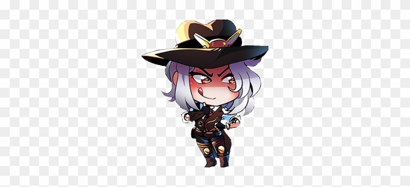 #ashe #chibi #overwatch - Overwatch Clipart #5347862