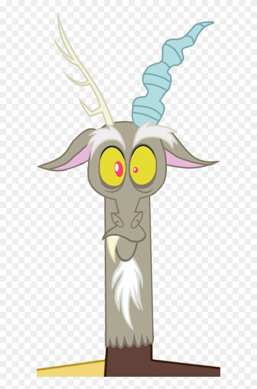 Pony Mammal Vertebrate Cartoon Head Art Fictional Character - Mlp Discord Wings Clipart #5347870