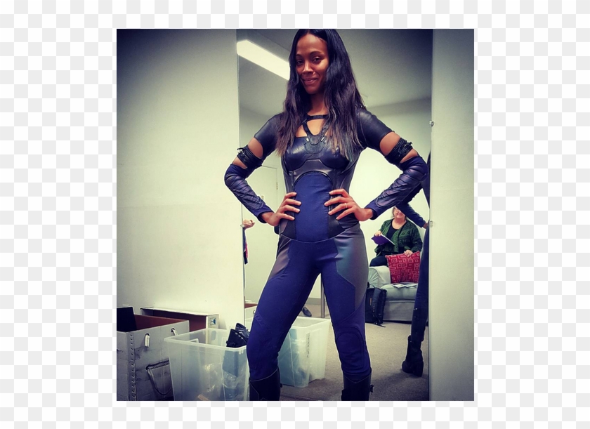Zoe Saldana Sublime Dans Son Costume De Gamora / Photo - Gamora Body Zoe Saldana Clipart