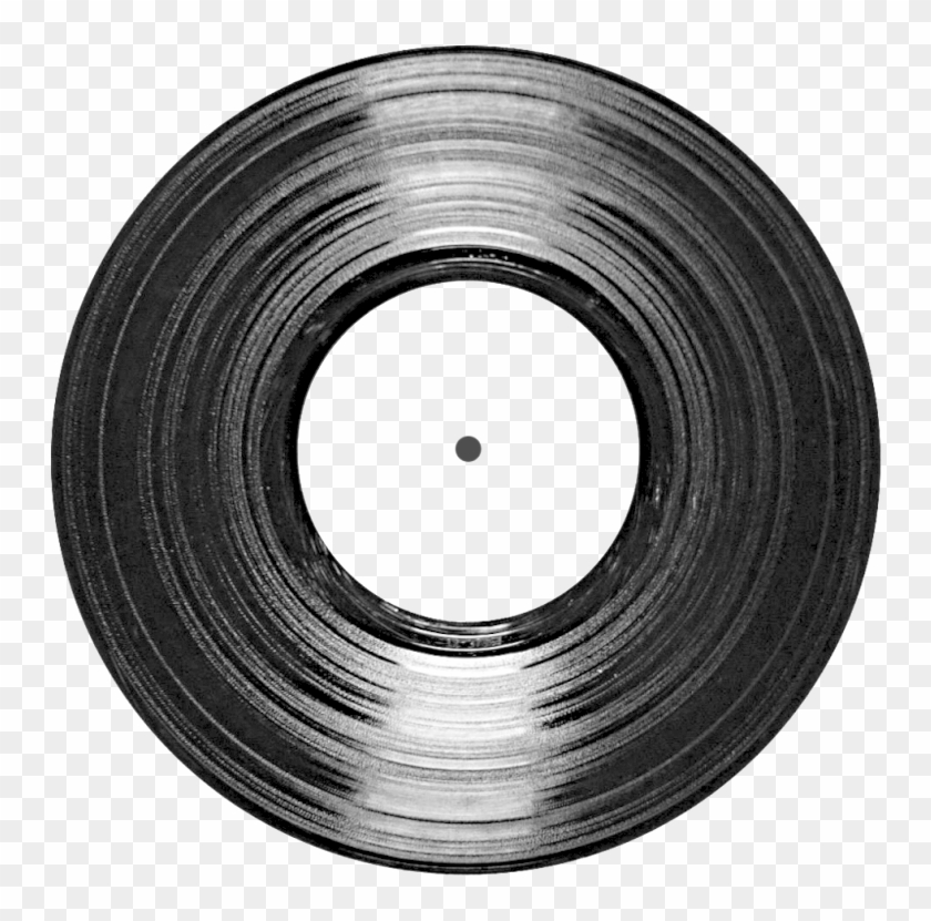 Record Vector Golden - Vinyl Record Clipart #5348174