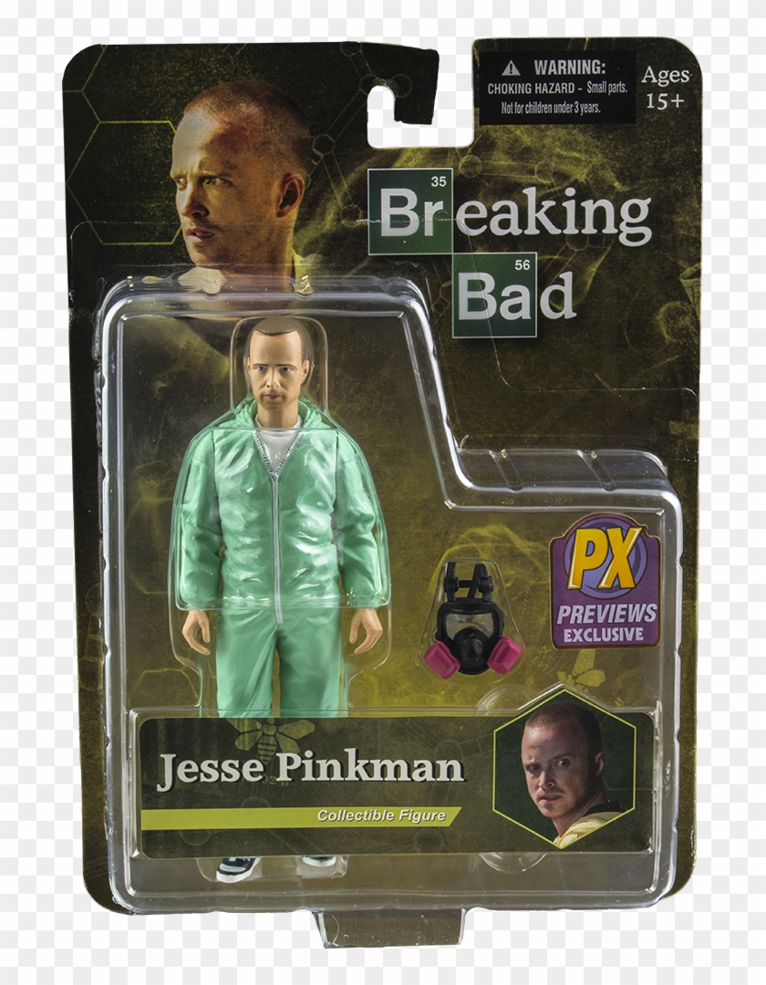 Jesse Pinkman Blue Hazmat Suit Exclusive 6" Action - Breaking Bad Season Clipart #5348271