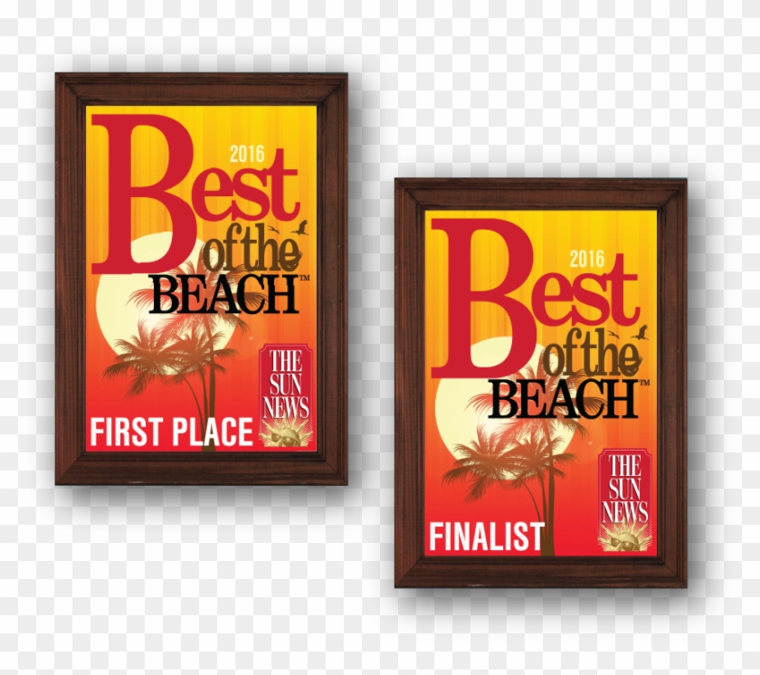 Best Of The Beach Year After Year - Poster Clipart