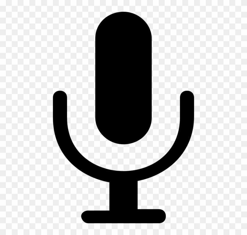 Microphone Record Play Device Micro Talk Sound - Enregistrement Png Clipart