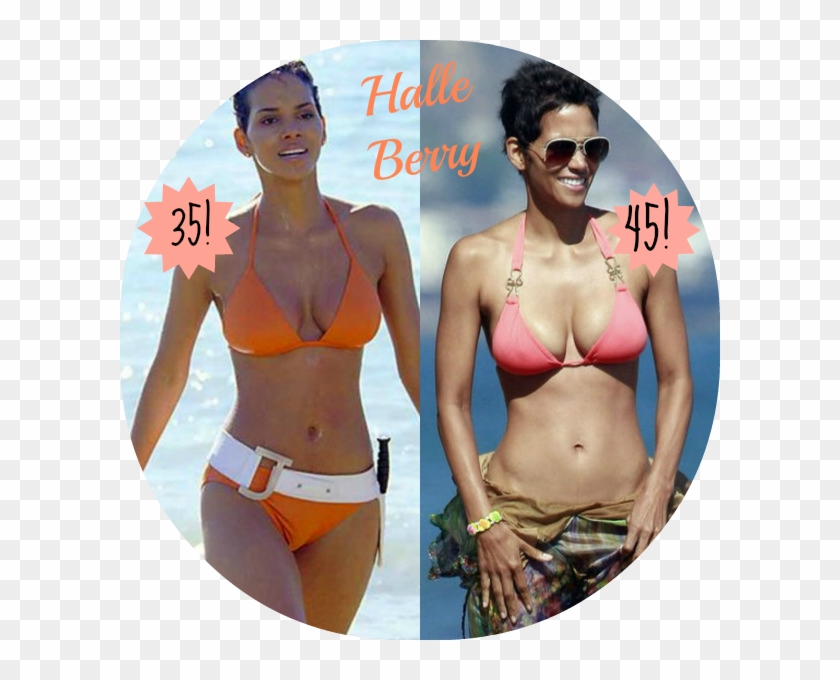 No Caption Provided - Halle Berry Bikini Clipart
