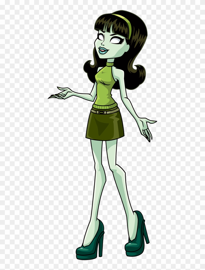 Girl Scream Png - Monster High Scarah Screams Clipart