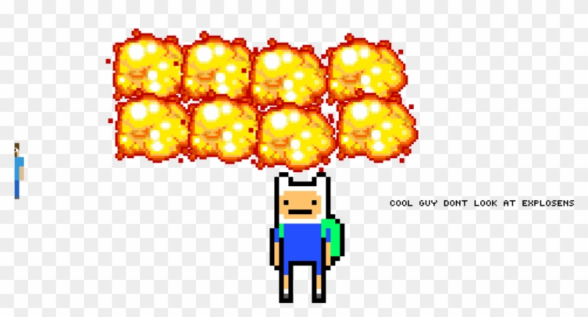Cool Guy Don't Look At Explosens - Illustration Clipart #5348875