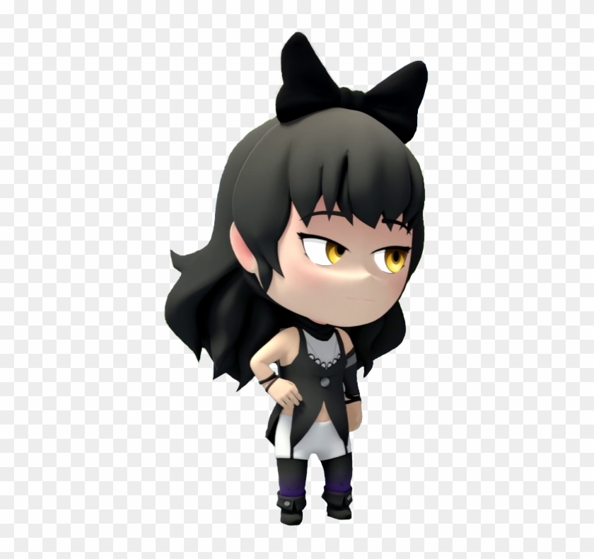 Png - Blake Belladonna Rwby Chibi Clipart