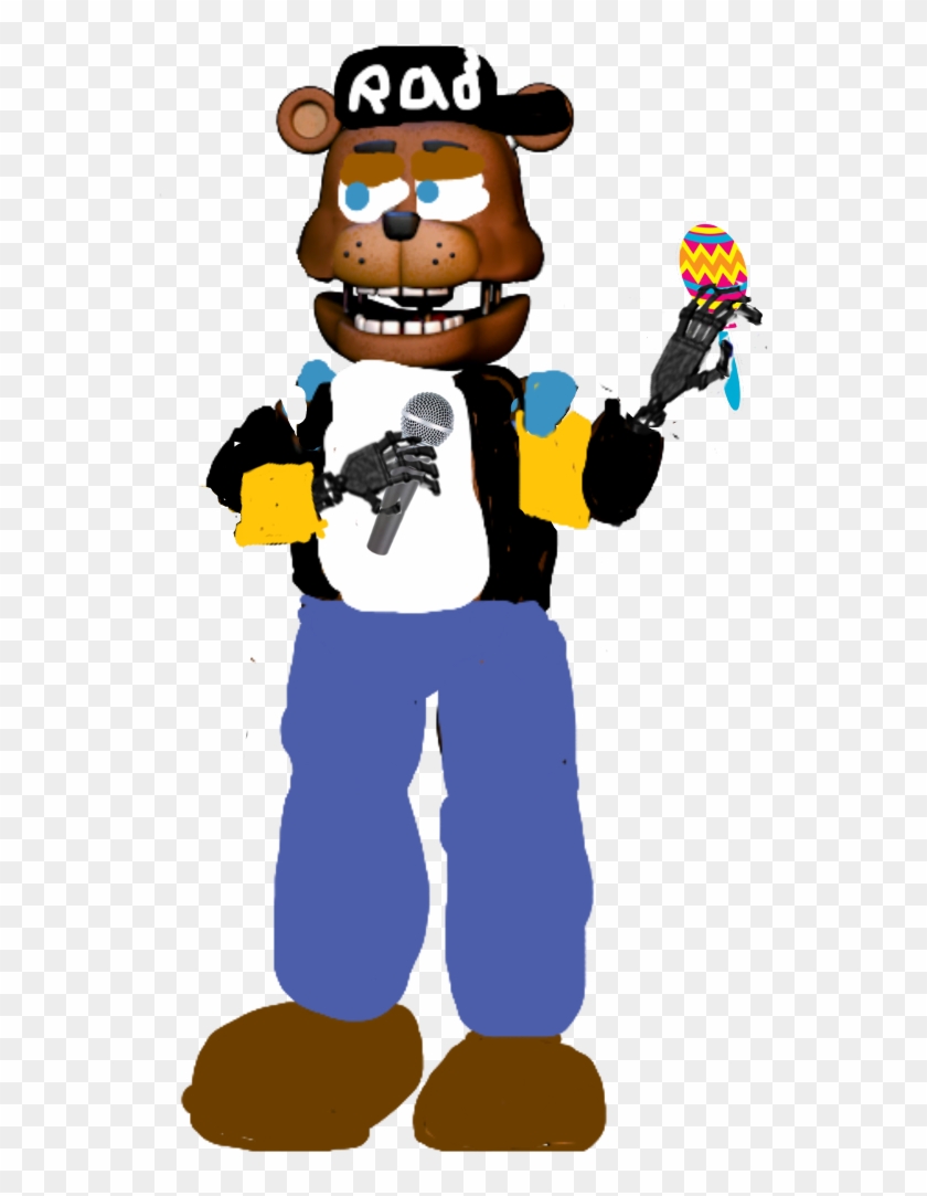 #fnaf Cool Guy With Accessories - Cartoon Clipart