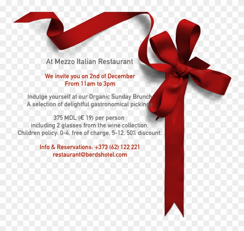 #organic #sundaybrunch 2nd #december At #mezzo @berdshotel - Gift Wrapping Clipart