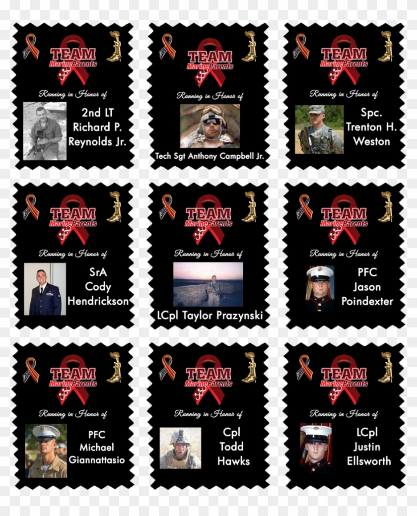 Tmp Battle Cross Lapel Pin Ribbons - Postage Stamp Clipart #5350024