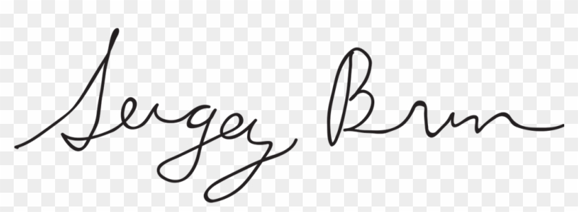 Barack Obama Signature Png , Png Download - Sergey Brin Signature Clipart