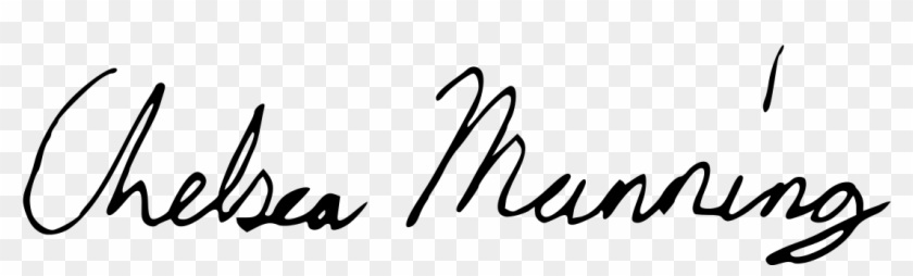 Chelsea Manning Signature - Chelsea Signature Clipart