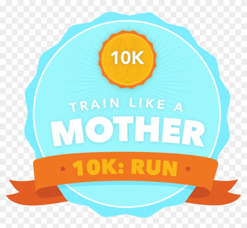 10k Run Program - Label Clipart #5350491