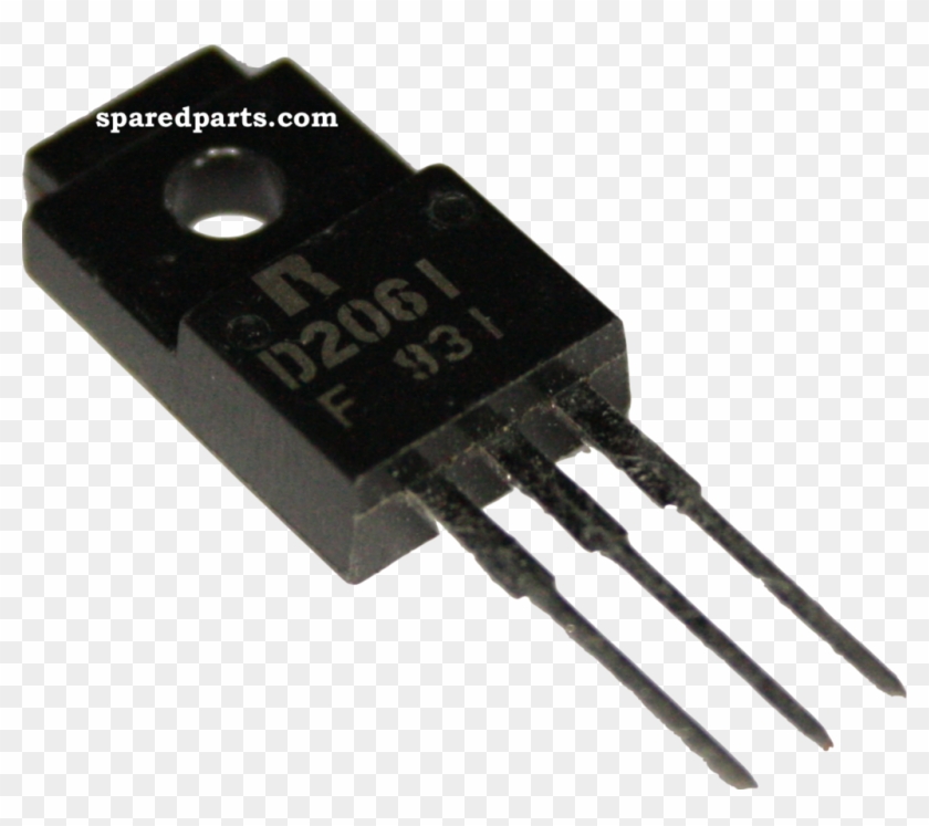 2sd2061 Transistor Semiconductor To 220f - Electronic Component Clipart #5350566