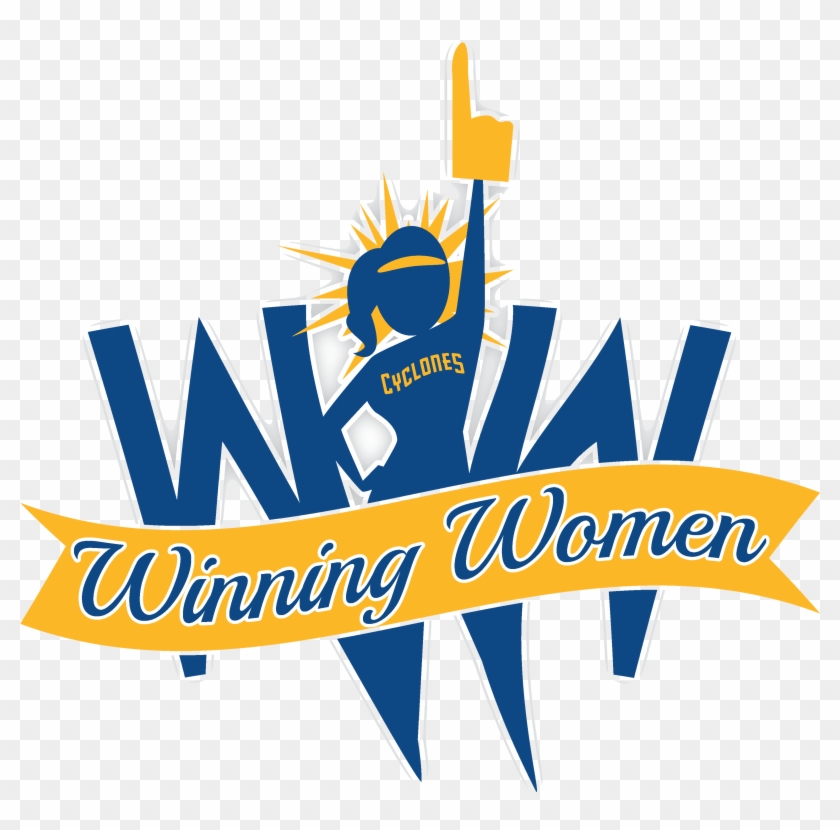 This Season The Cyclones Will Be Honoring Women In - Winning Women Clipart #5350719