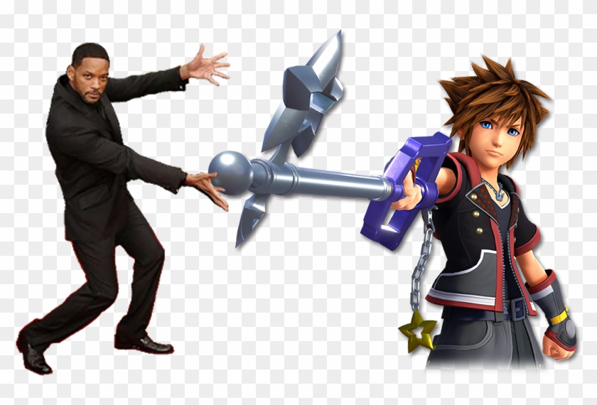 The Kingdom Key Has A Mickey - Kingdom Hearts 3 Sora Png Clipart