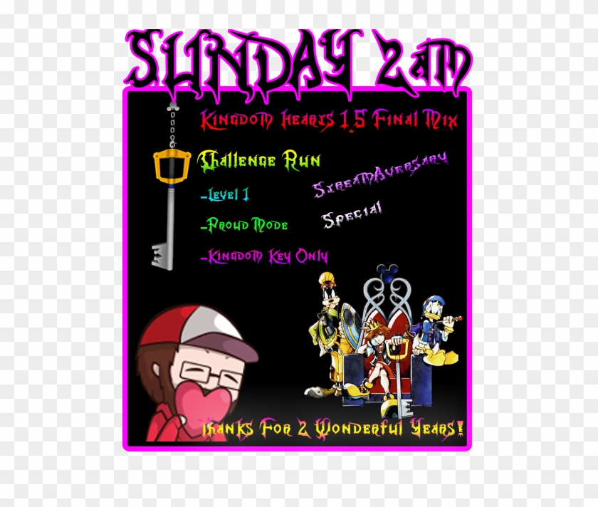 No Experience, Proud Mode, Kingdom Key Only - Kingdom Hearts Soundtrack Clipart