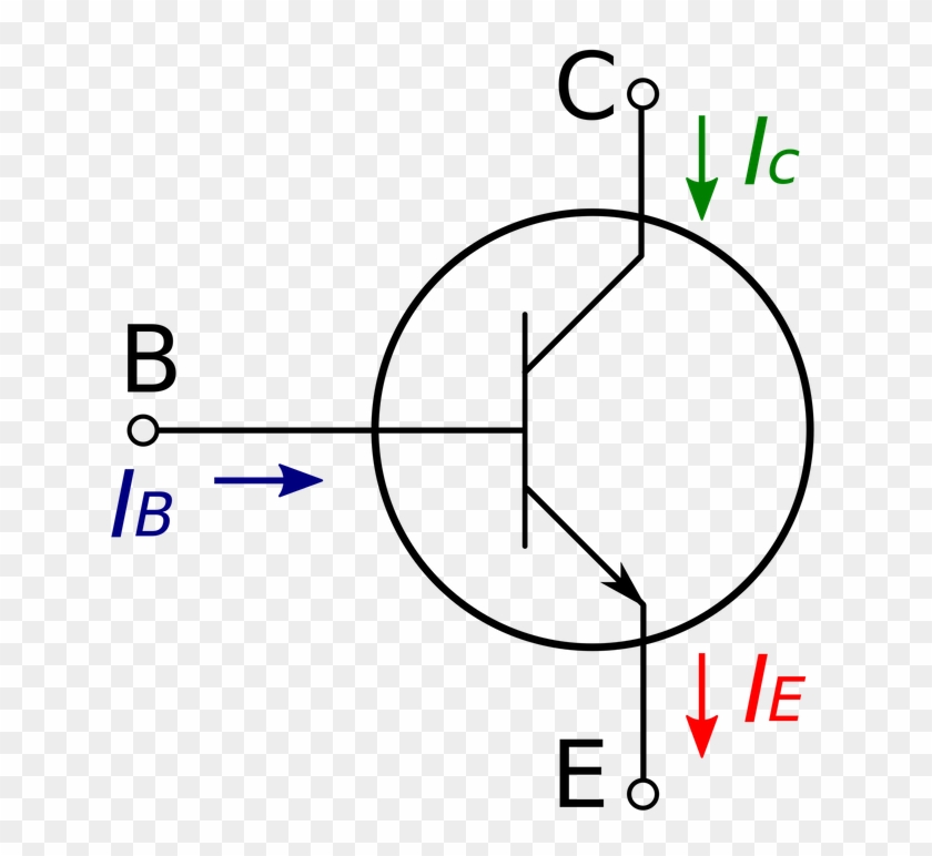 Transistors Have 3 Main Components, The Electricity - Transistor De Unión Bipolar Clipart #5350986