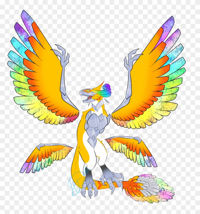 Ultra Necrozma/ Ho Oh Fusion - Illustration Clipart #5351166