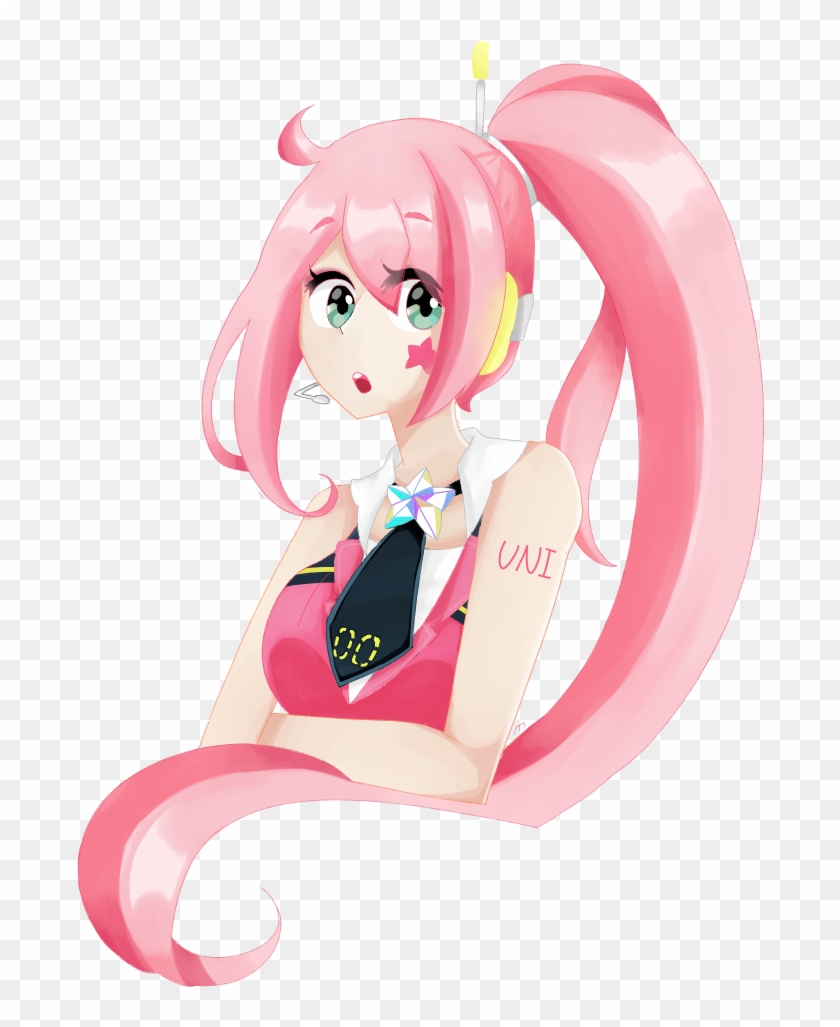 Vocaloid 4 Uni - Cartoon Clipart #5351400