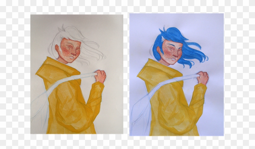 In The First Room, Make A General Sketch With Graphite - Sketch Clipart