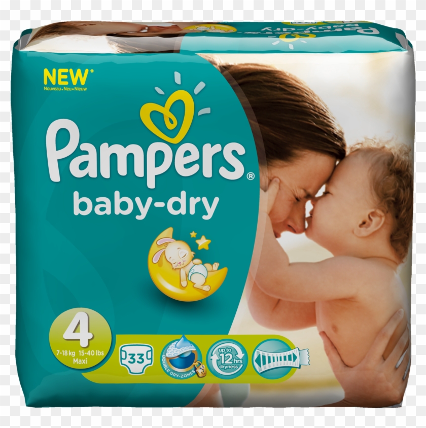 The New Pampers Baby-dry - Pampers Baby Dry Max Clipart #5351829