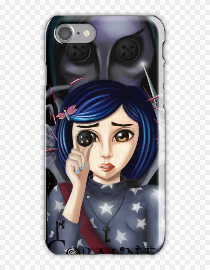 Coraline And The Secret Door Iphone 7 Snap Case - Libro Imagenes De Coraline Y La Puerta Secreta Clipart