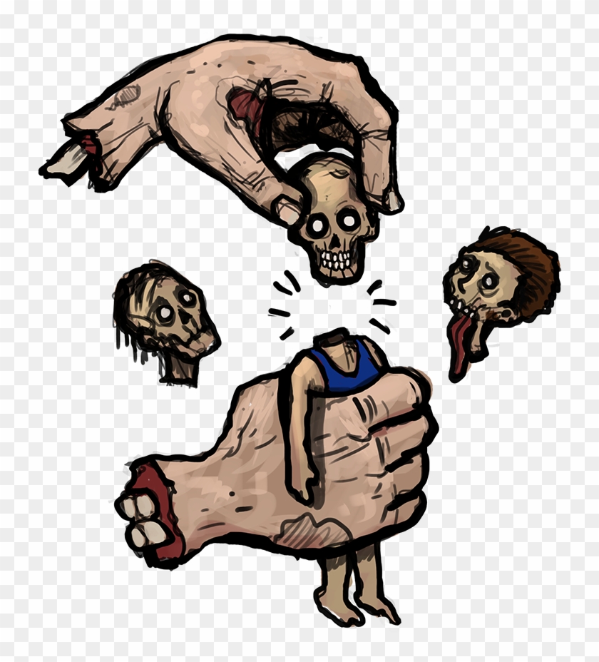 Customizable Zombies - Illustration Clipart