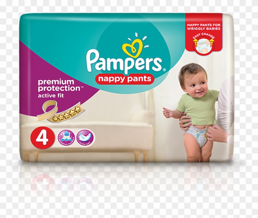 Pampers Nappy Pants 4 Clipart
