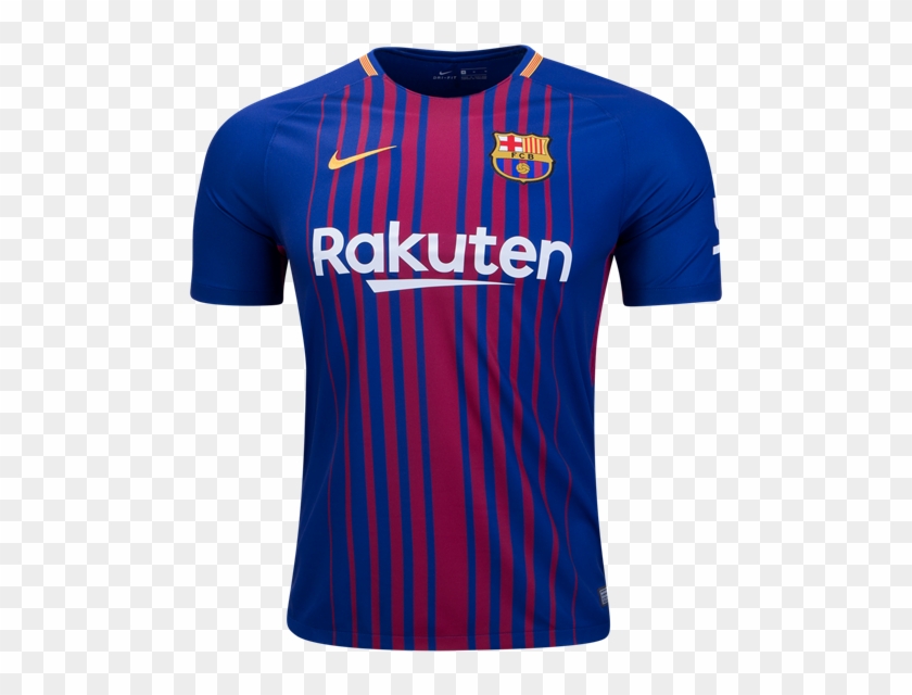 Camiseta Nike De Fc Barcelona 2017-18 - Barcelona Clipart #5352837