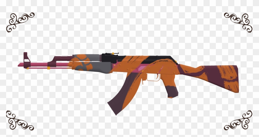 P90 Ak-47 - Ak 47 Shadow Png Clipart