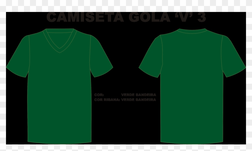 Camiseta Gola " - Active Shirt Clipart #5354099