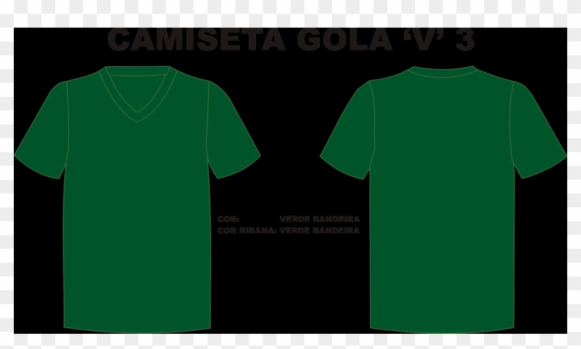 Camiseta Gola " - Active Shirt Clipart