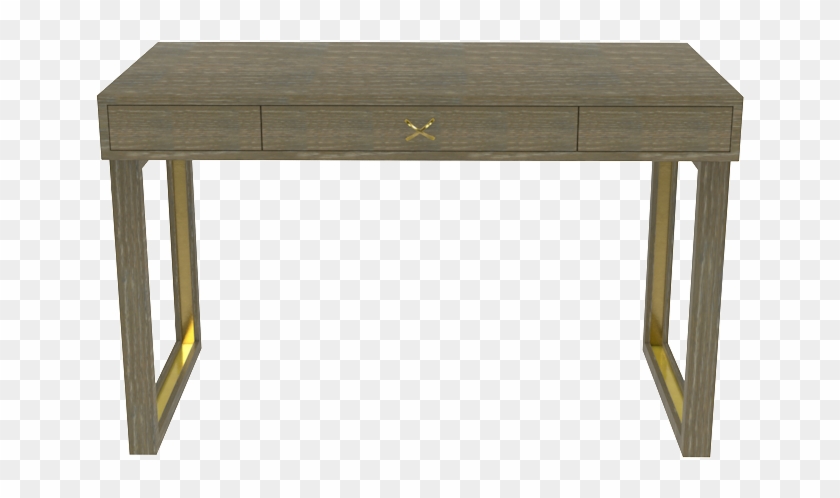 Chelsea Desk In Driftwood - Desk Clipart #5354314