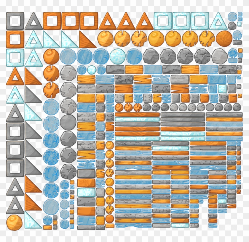 Enter A Caption - Angry Birds Game Objects Clipart #5355345