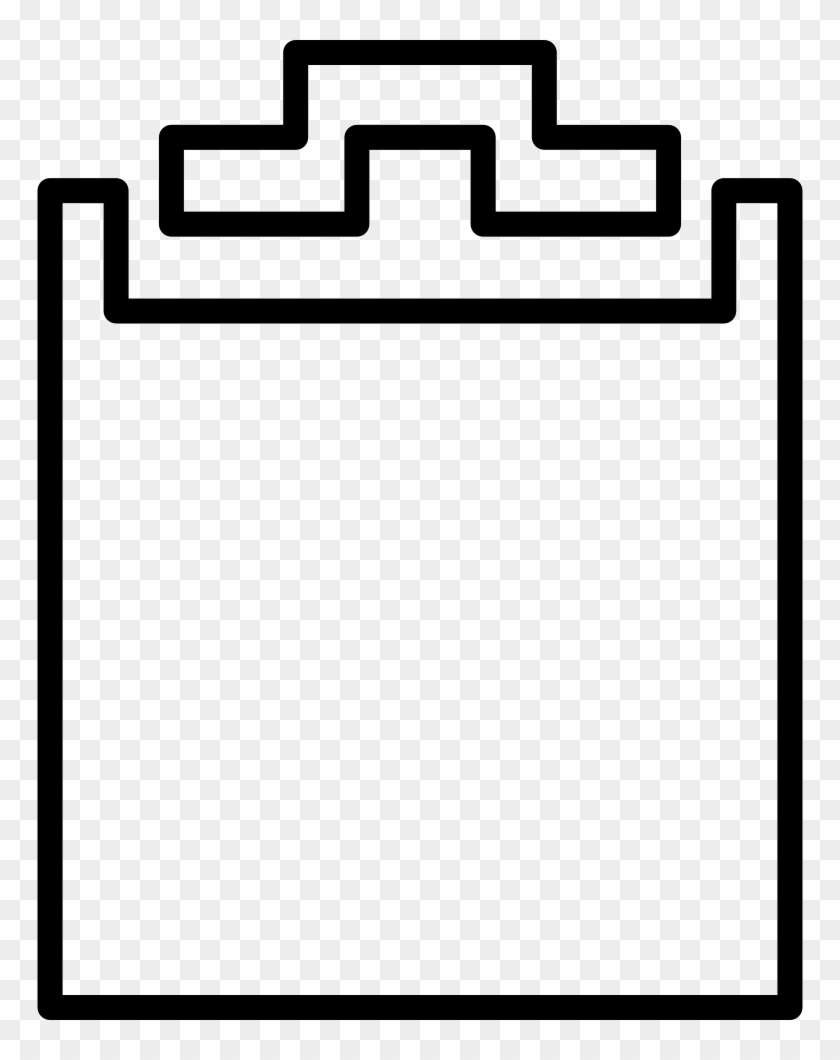 Clipboard Drawing Outline - Formulario Caracteristicas Y Funcion - Png Download