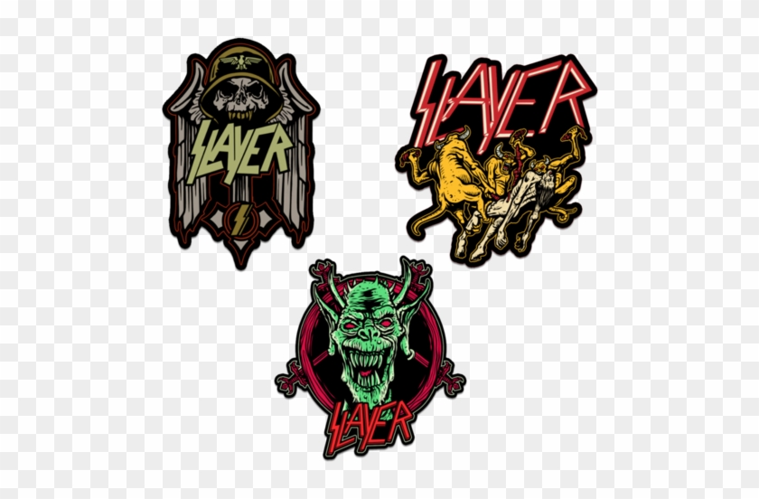 Demonic Enamel Pin Bundle - Slayer Clipart #5355499