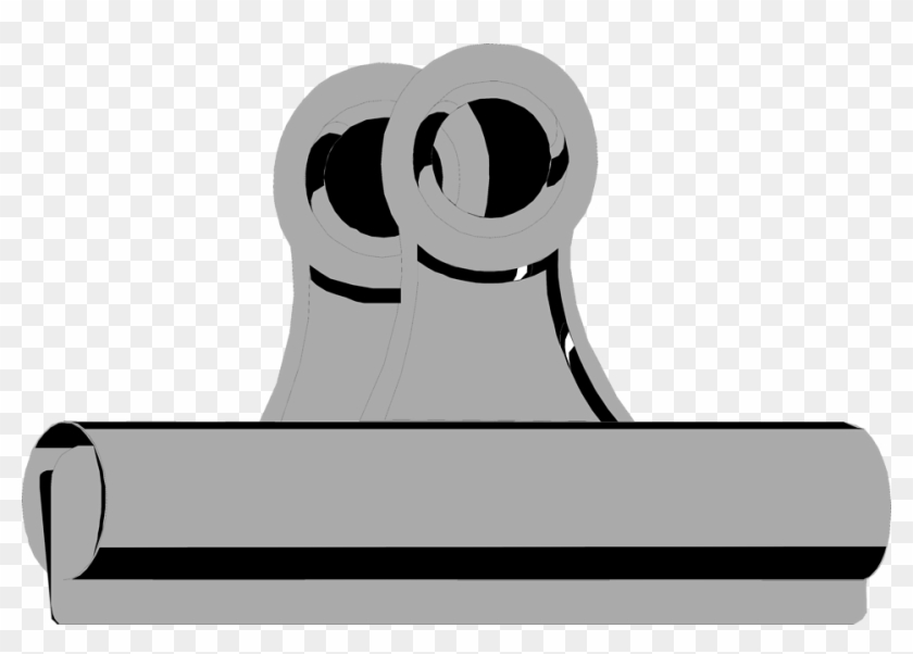 Binder Free Stock - Metal Clip Transparent Background - Png Download #5355528