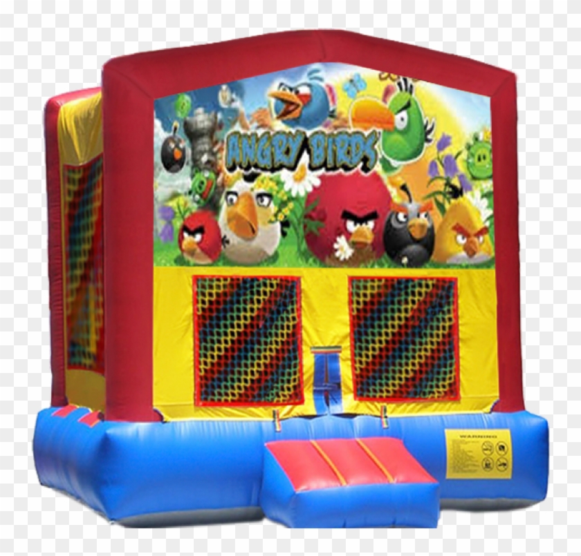Angry Birds Modular Bounce House - Lego Jumper Clipart