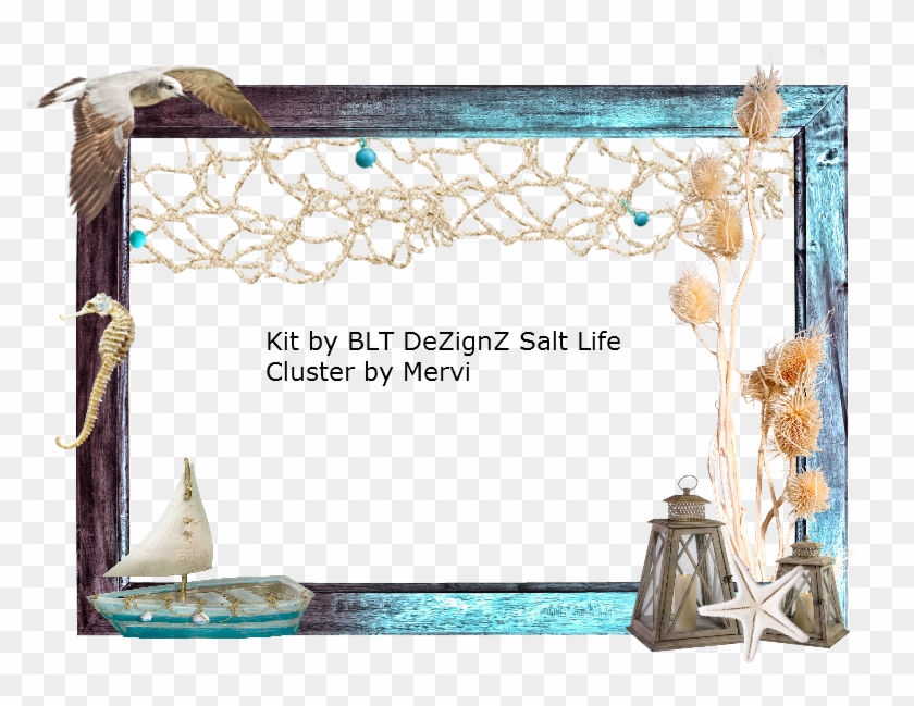 Cluster Frame And Tag Made By Using Artwork Of Kajenna - Picture Frame Clipart #5355747