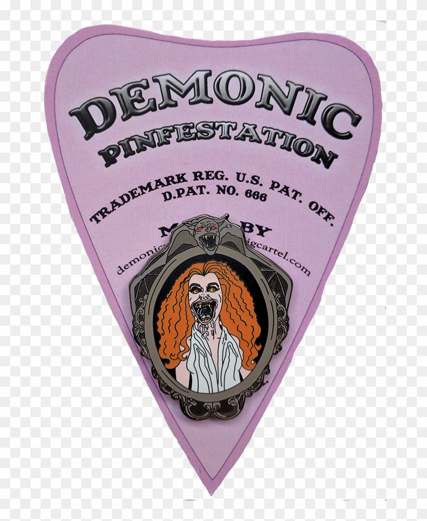 Demonic Pinfestation Amy Pin - Heart Clipart