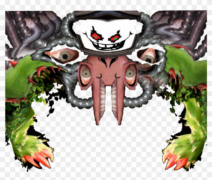 #3d Omega Flowey# - Omega Flowey Clipart