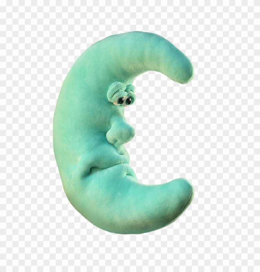 "moon Man" Aqua Mobile Decor / Soft Sculpture - Shrimp Clipart