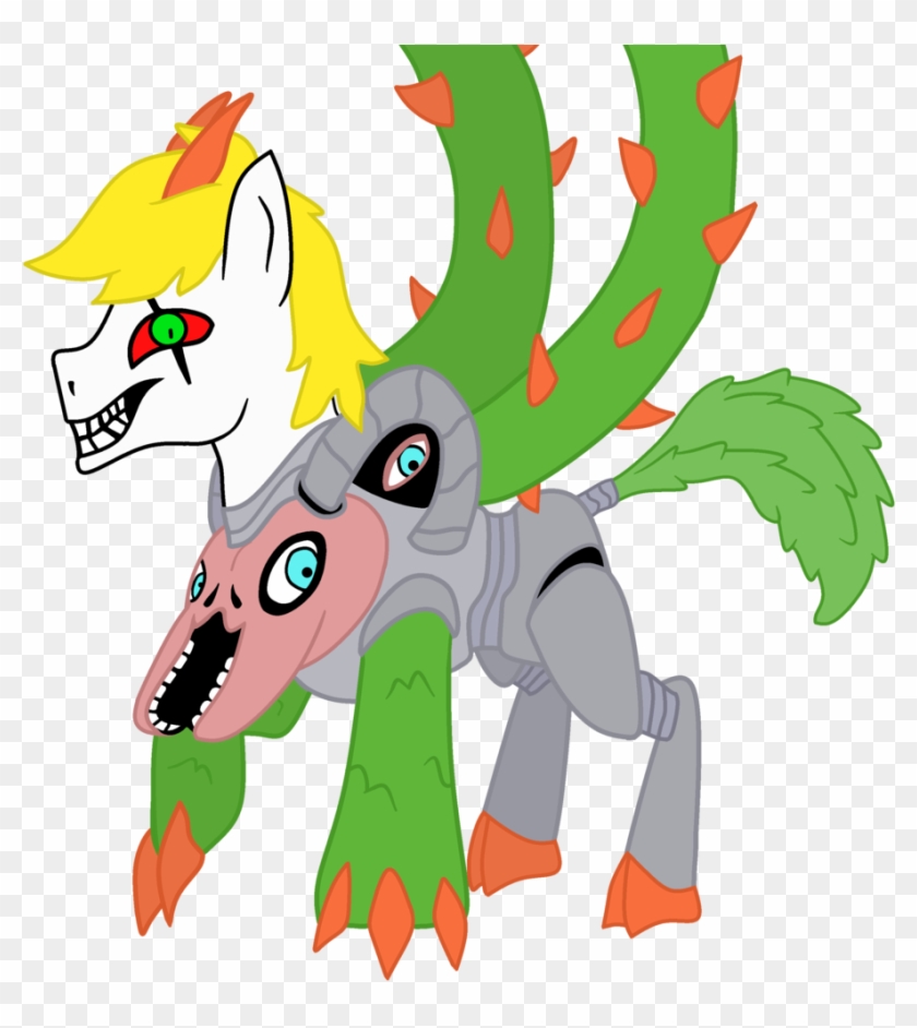 Maxter-advance, Claws, Horns, Nightmare Fuel, Omega - Cartoon Clipart #5356162