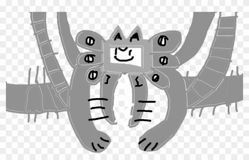 Omega Flower - Drawing - Cartoon Clipart #5356764