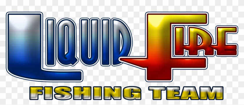 Liquid Fire Fishing Team Adventures - Graphic Design Clipart